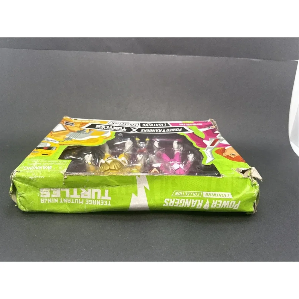 Power Rangers X Teenage Mutant Ninja Turtles Lightning Collection Morphed *Read*